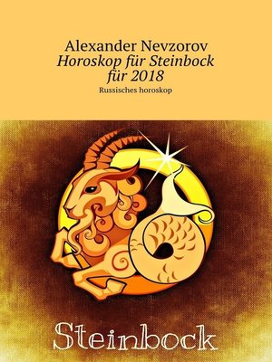 cover image of Horoskop für Steinbock für 2018. Russisches horoskop